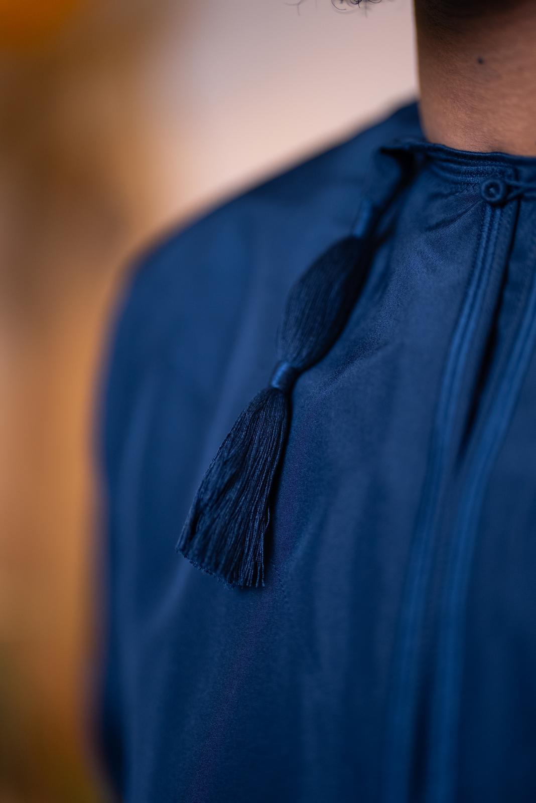 Ocean Blue Omani Thobe