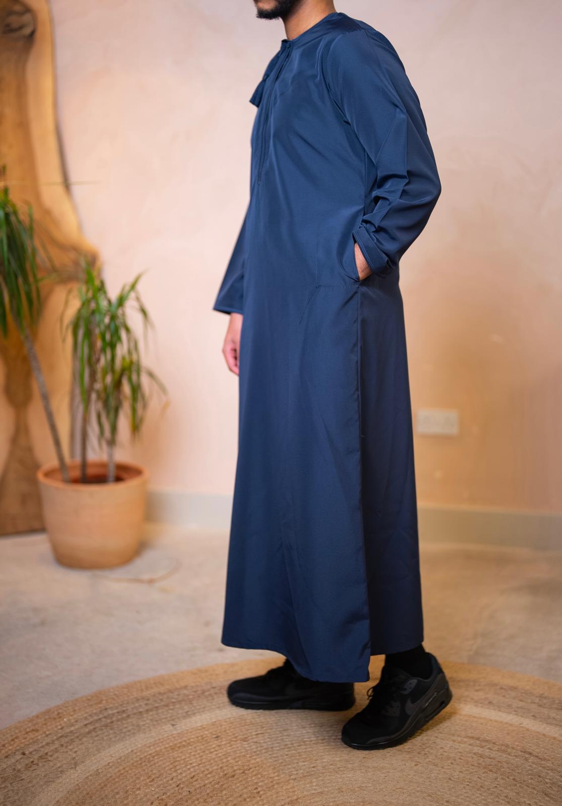 Ocean Blue Omani Thobe