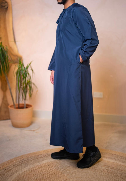 Ocean Blue Omani Thobe