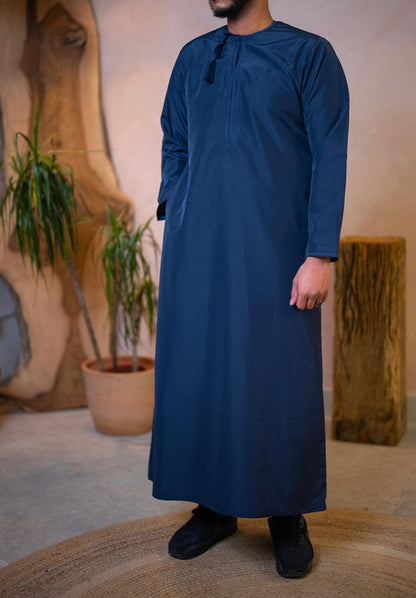 Ocean Blue Omani Thobe