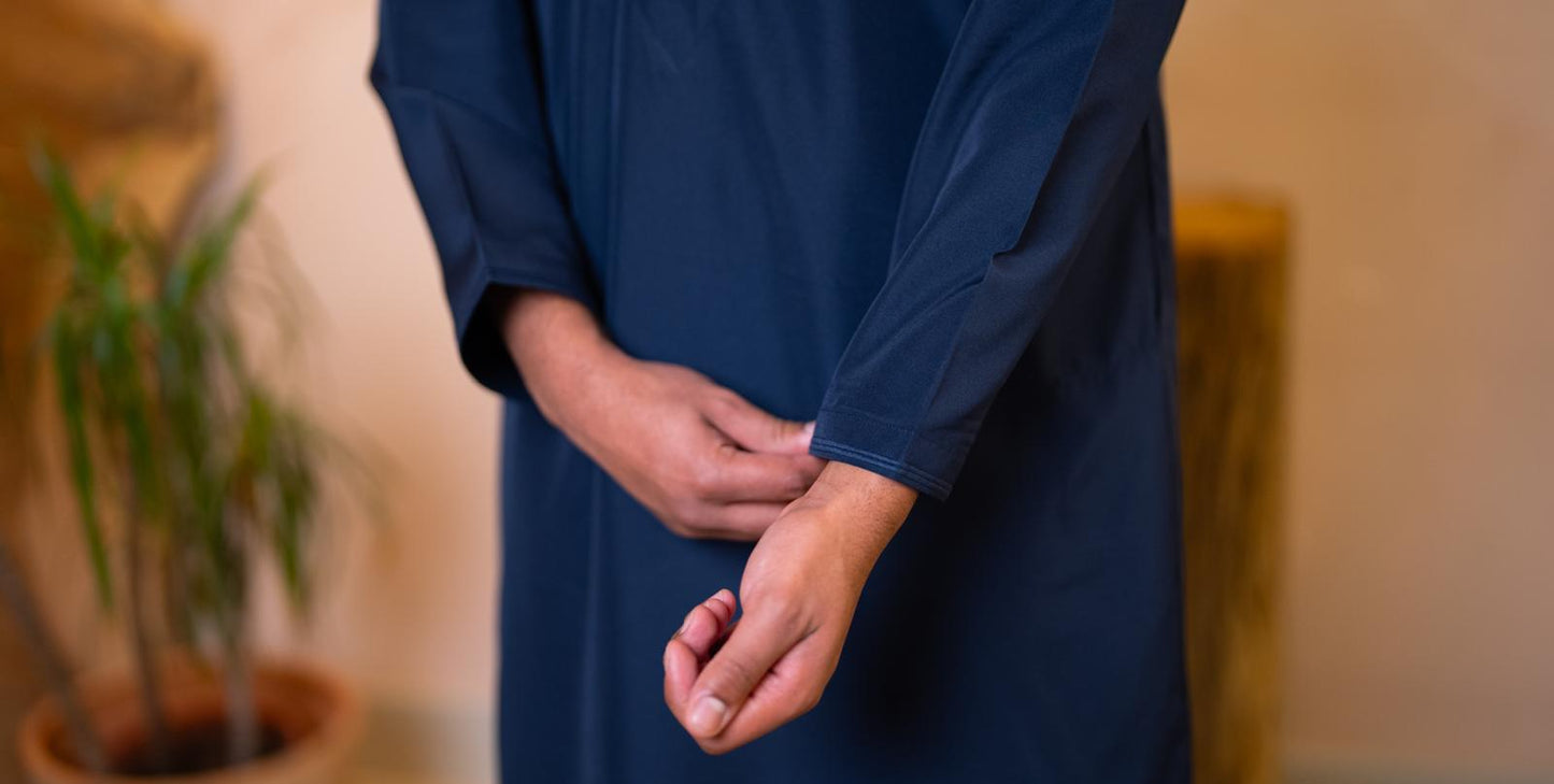 Ocean Blue Omani Thobe